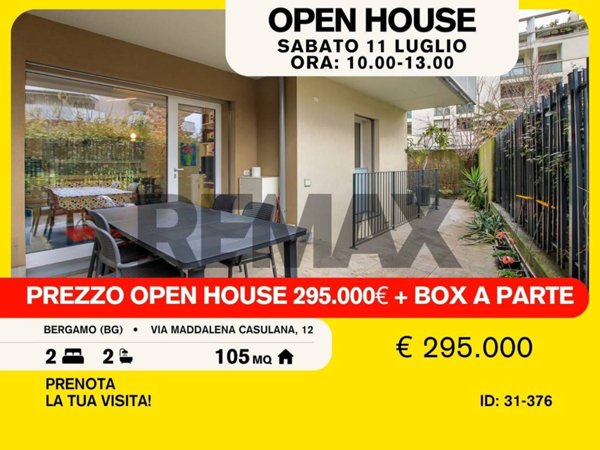 appartamento in vendita a Bergamo in zona Borgo Palazzo