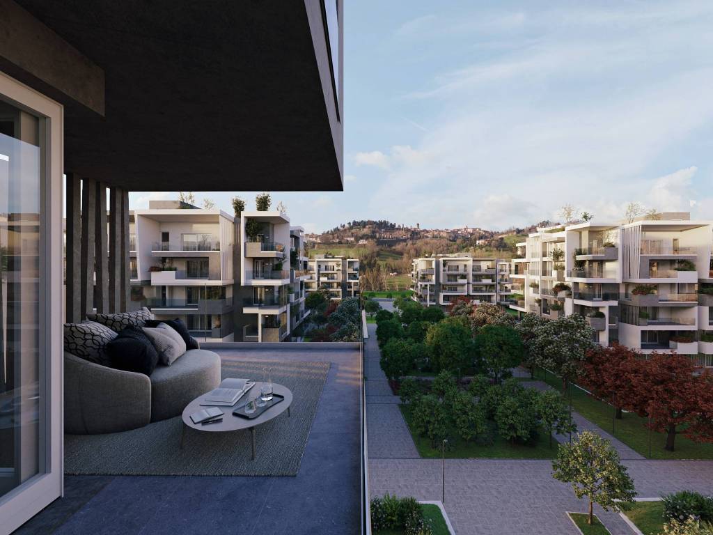 appartamento in vendita a Bergamo in zona Conca Fiorita