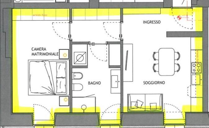 appartamento in vendita a Bergamo in zona Loreto