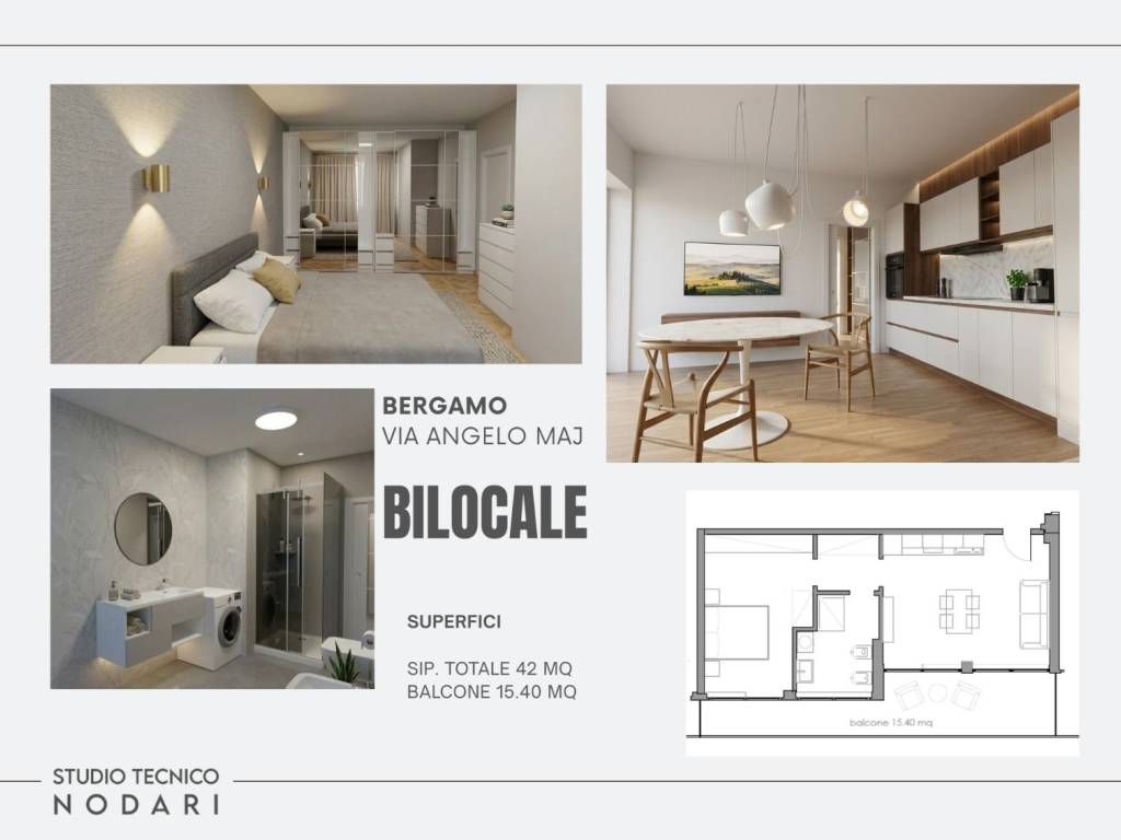 appartamento in vendita a Bergamo in zona Bergamo Centro
