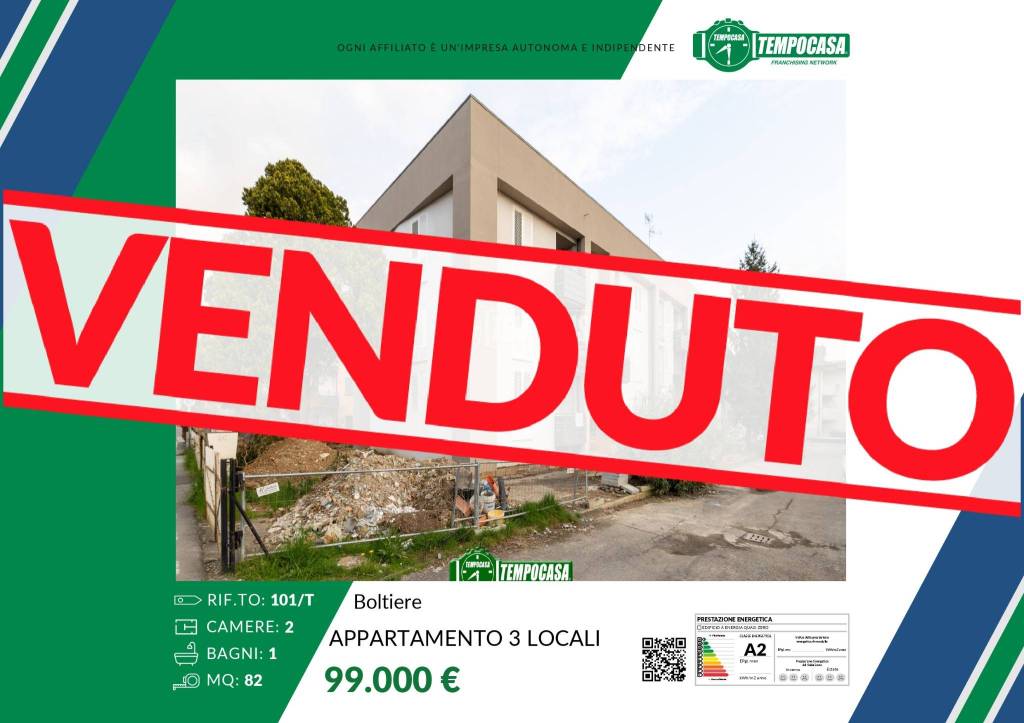 appartamento in vendita a Boltiere
