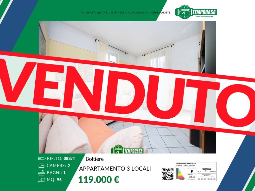 appartamento in vendita a Boltiere