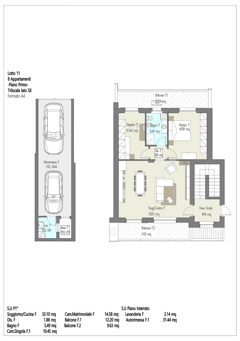 appartamento in vendita a Bonate Sopra