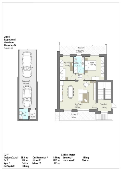 appartamento in vendita a Bonate Sopra