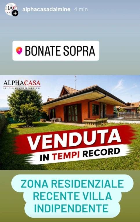 casa indipendente in vendita a Bonate Sopra in zona Ghiaie di Bonate Sopra