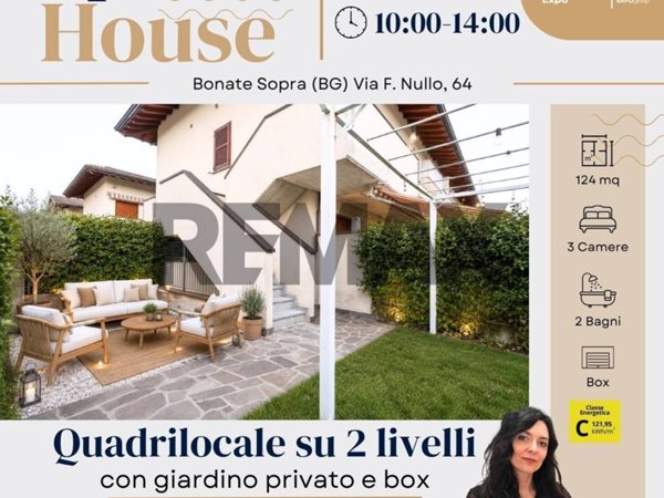 appartamento in vendita a Bonate Sopra in zona Ghiaie di Bonate Sopra