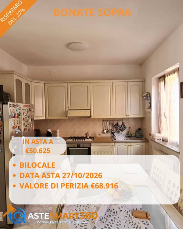appartamento in vendita a Bonate Sopra in zona Ghiaie di Bonate Sopra