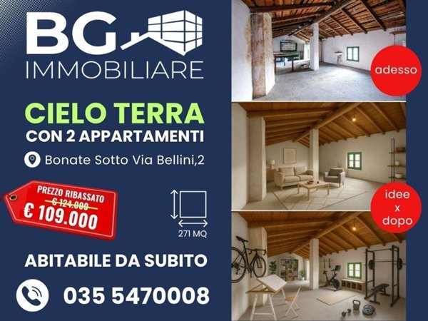 casa indipendente in vendita a Bonate Sotto