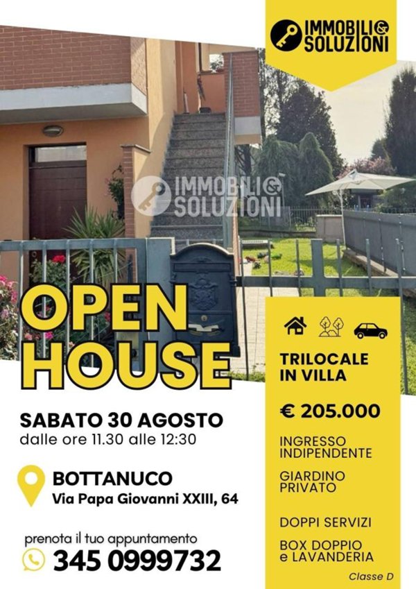 appartamento in vendita a Bottanuco