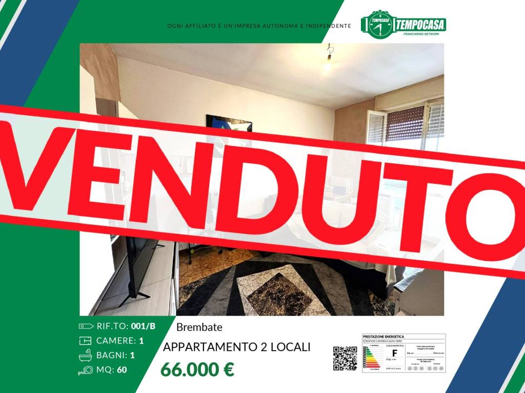 appartamento in vendita a Brembate