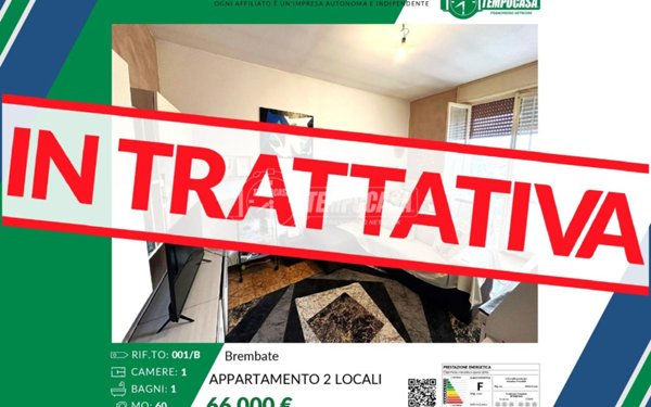 appartamento in vendita a Brembate