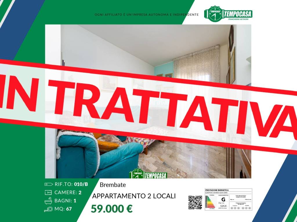 appartamento in vendita a Brembate