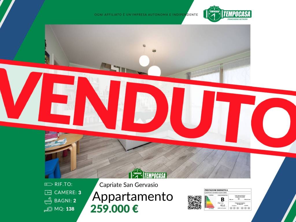 appartamento in vendita a Brembate