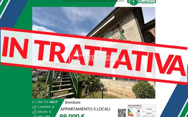 appartamento in vendita a Brembate