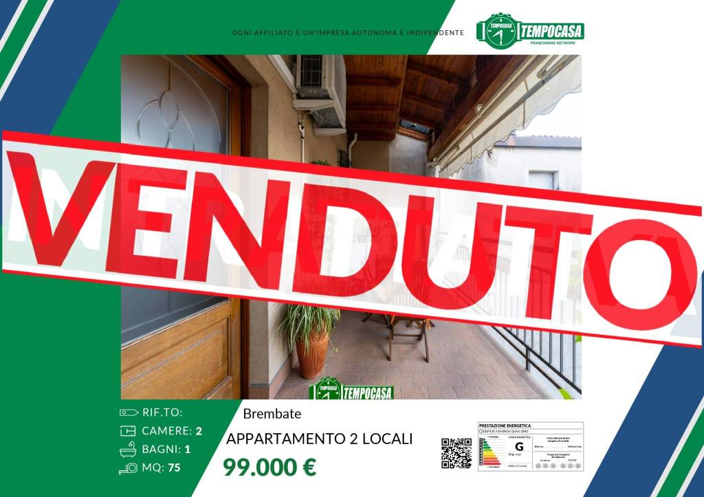 appartamento in vendita a Brembate in zona Grignano