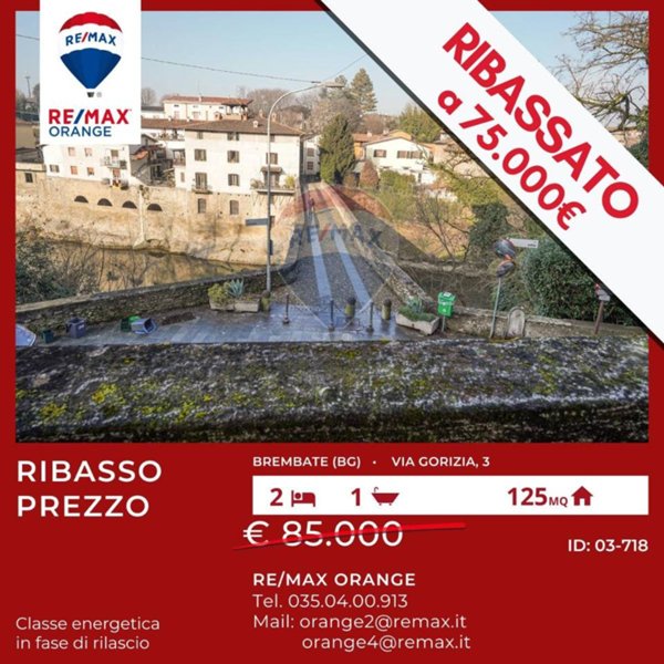 appartamento in vendita a Brembate
