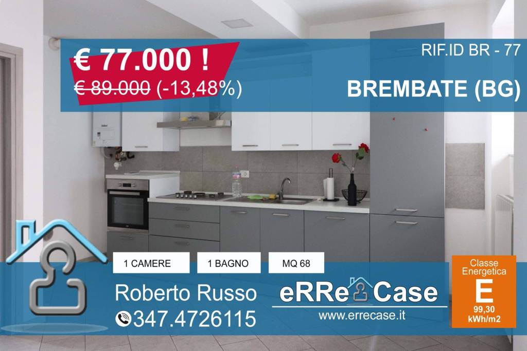 appartamento in vendita a Brembate