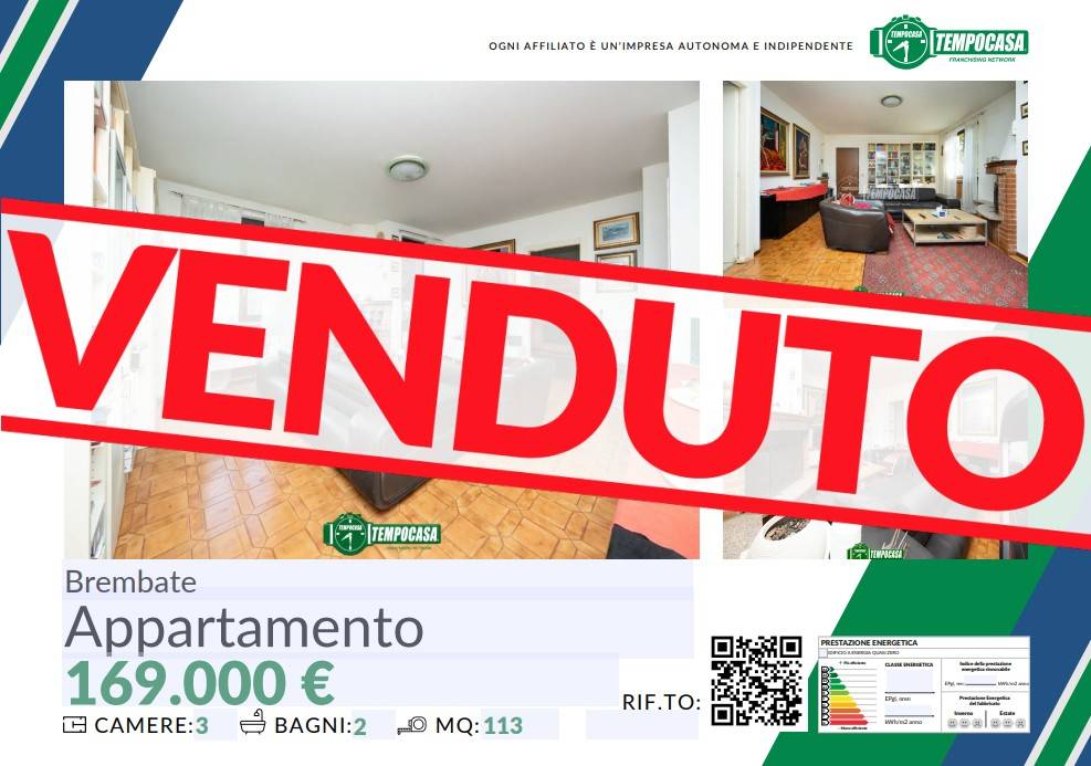 appartamento in vendita a Brembate