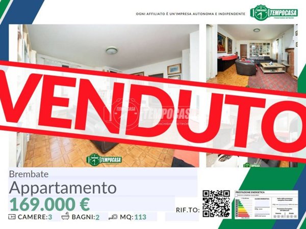 appartamento in vendita a Brembate