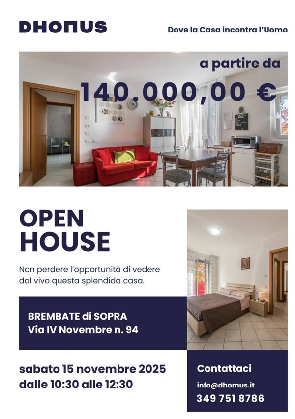 appartamento in vendita a Brembate di Sopra