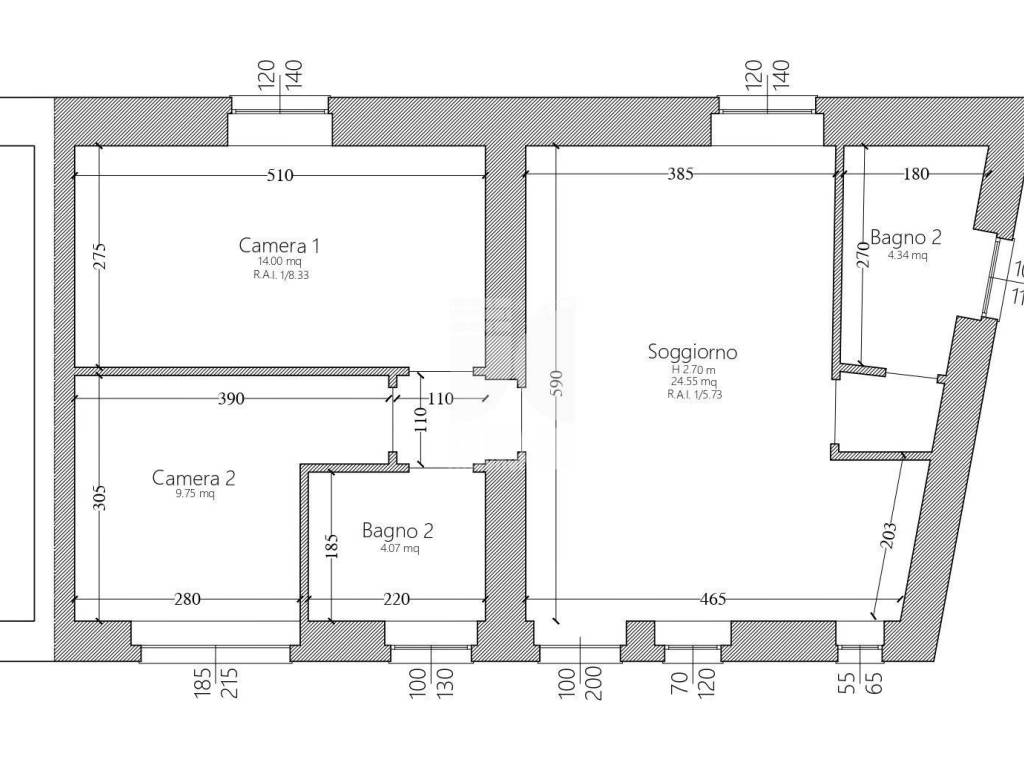appartamento in vendita a Brignano Gera d'Adda