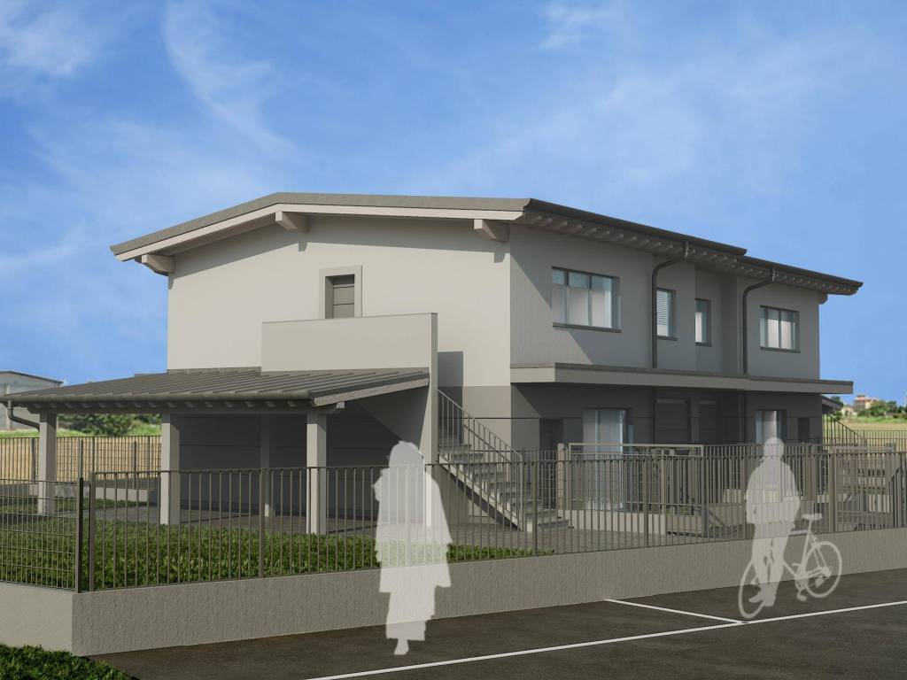 casa indipendente in vendita a Calcio