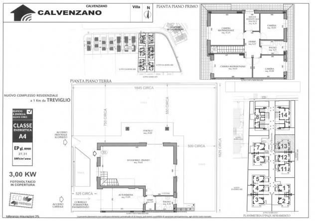 casa indipendente in vendita a Calvenzano