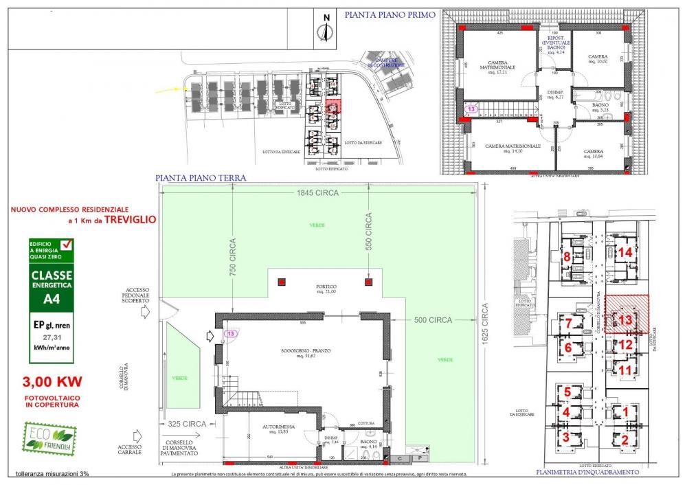 casa indipendente in vendita a Calvenzano