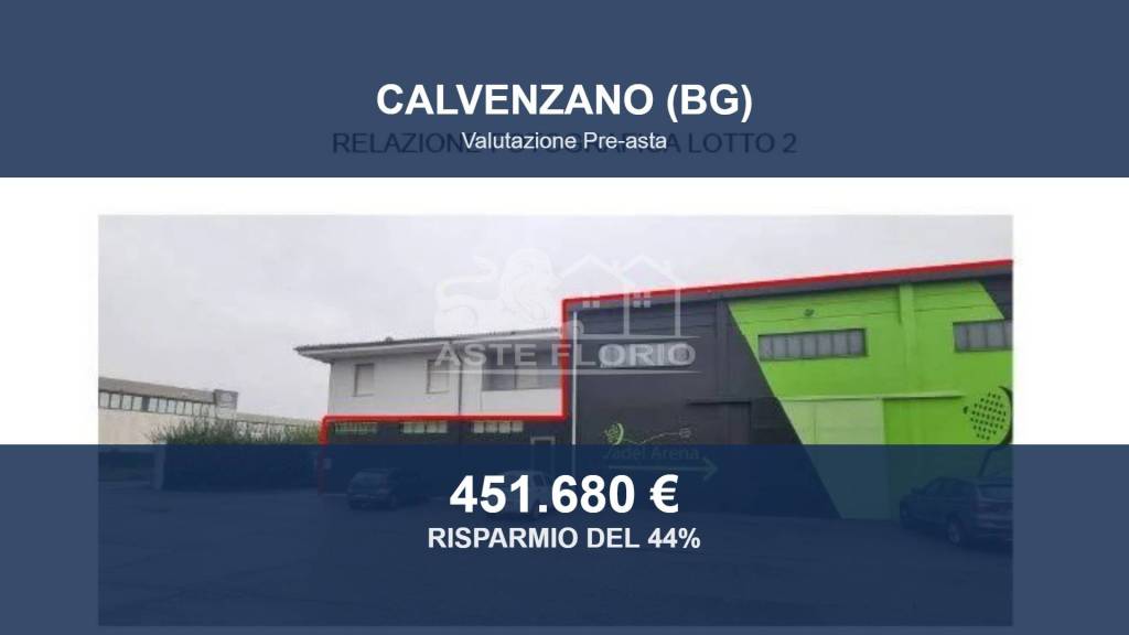 locale commerciale in vendita a Calvenzano