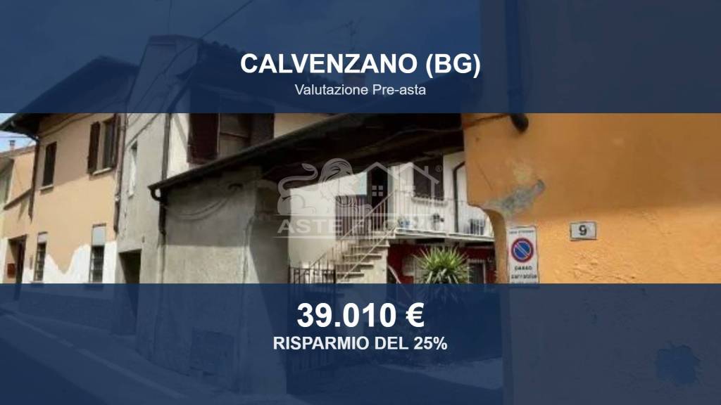appartamento in vendita a Calvenzano