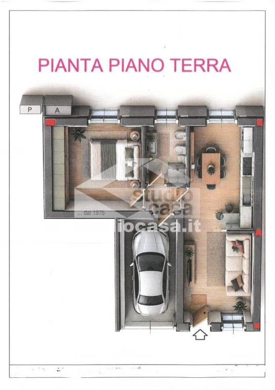appartamento in vendita a Calvenzano