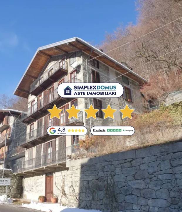 appartamento in vendita ad Ala di Stura in zona Cresto