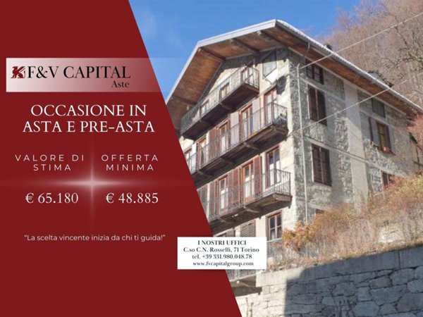 appartamento in vendita ad Ala di Stura in zona Cresto