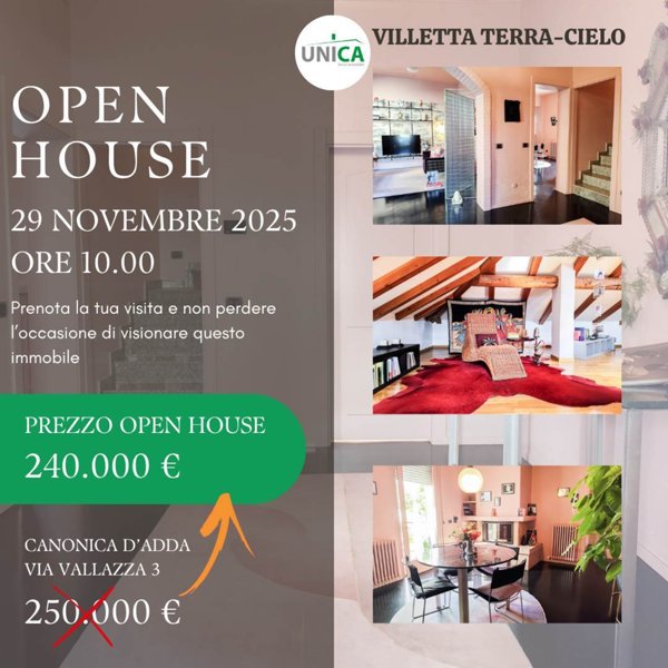 casa semindipendente in vendita a Canonica d'Adda