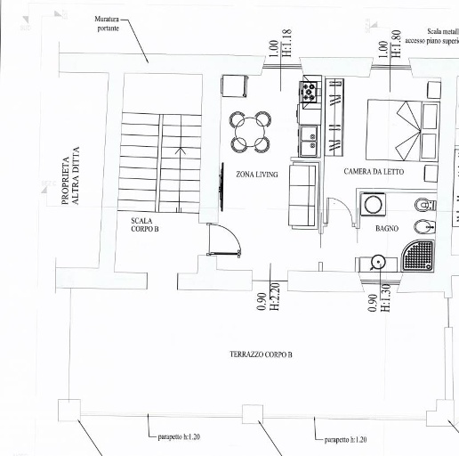 appartamento in vendita a Canonica d'Adda