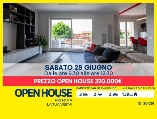 appartamento in vendita a Capriate San Gervasio