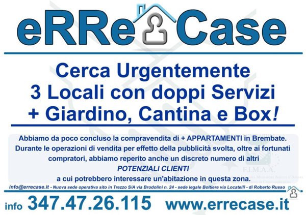 appartamento in vendita a Capriate San Gervasio