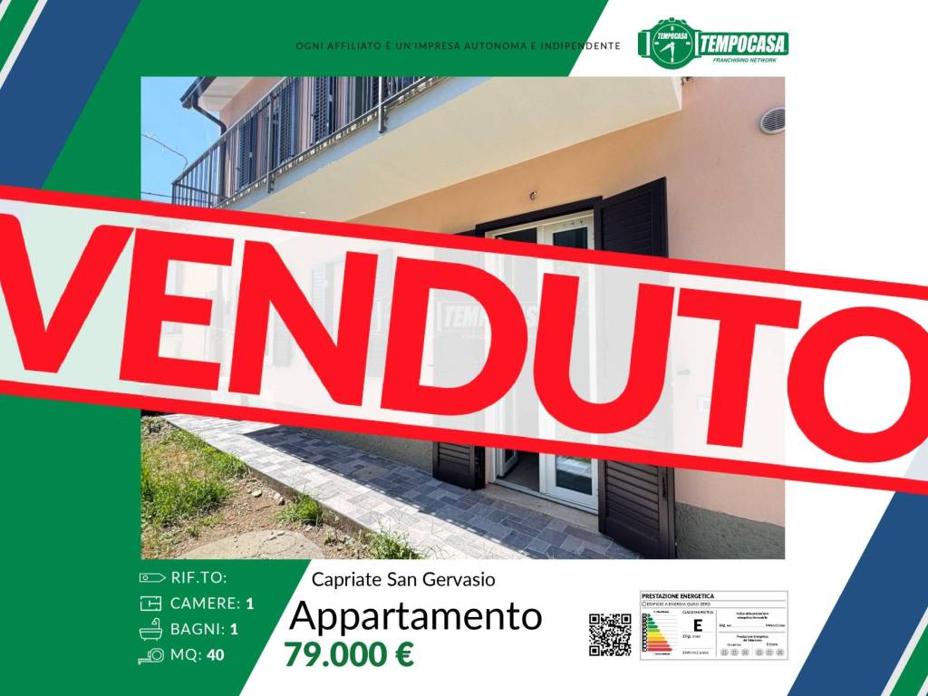 appartamento in vendita a Capriate San Gervasio