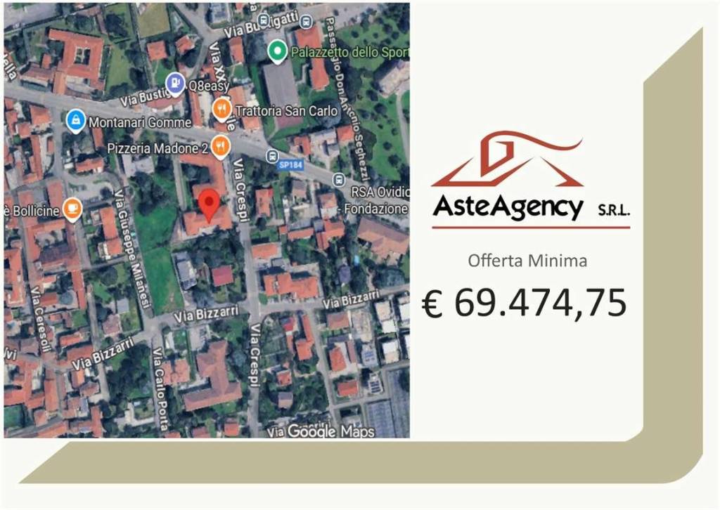 appartamento in vendita a Capriate San Gervasio