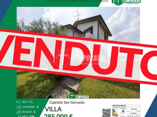 casa indipendente in vendita a Capriate San Gervasio