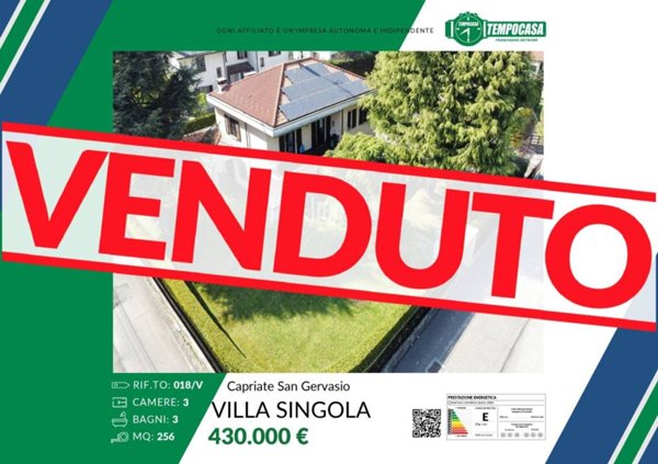 casa indipendente in vendita a Capriate San Gervasio
