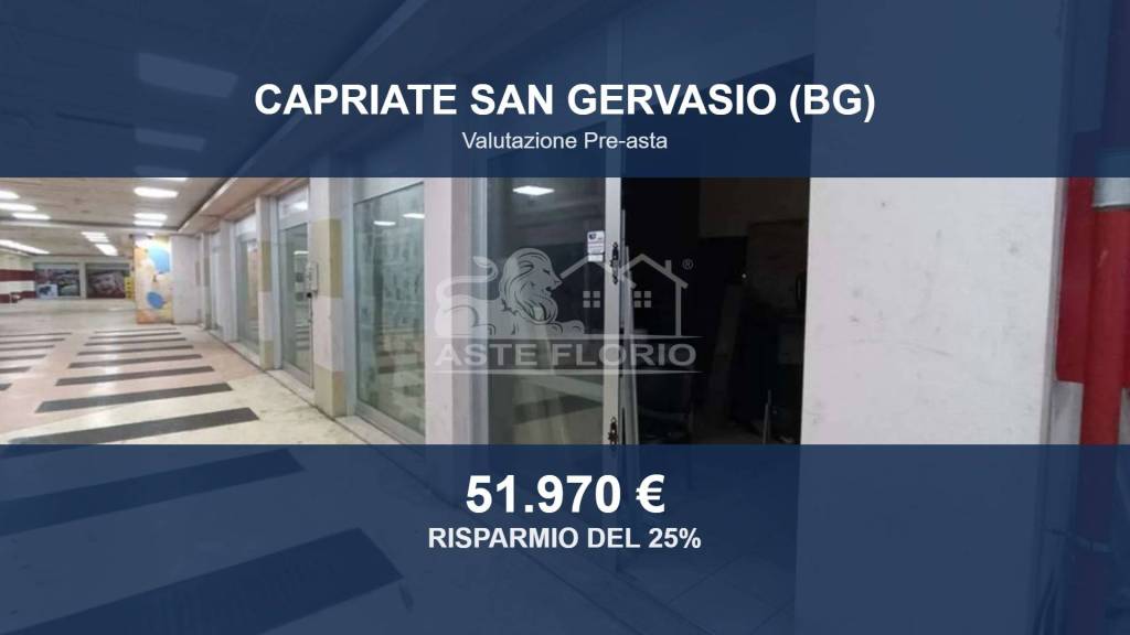 negozio in vendita a Capriate San Gervasio in zona Capriate