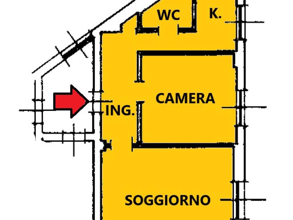 appartamento in vendita a Capriate San Gervasio in zona Capriate