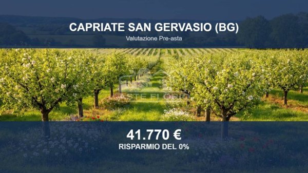 terreno agricolo in vendita a Capriate San Gervasio in zona Capriate