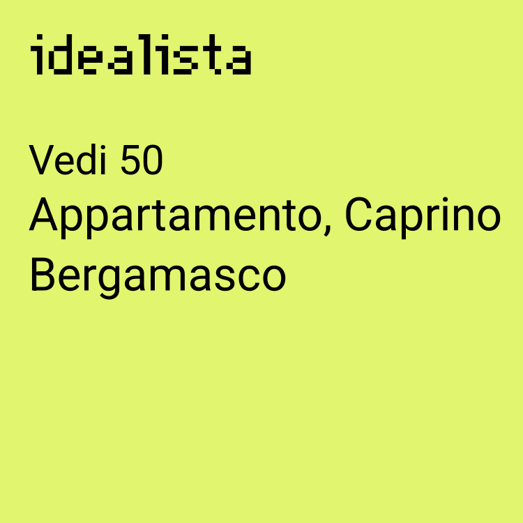 appartamento in vendita a Caprino Bergamasco