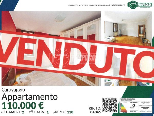 appartamento in vendita a Caravaggio