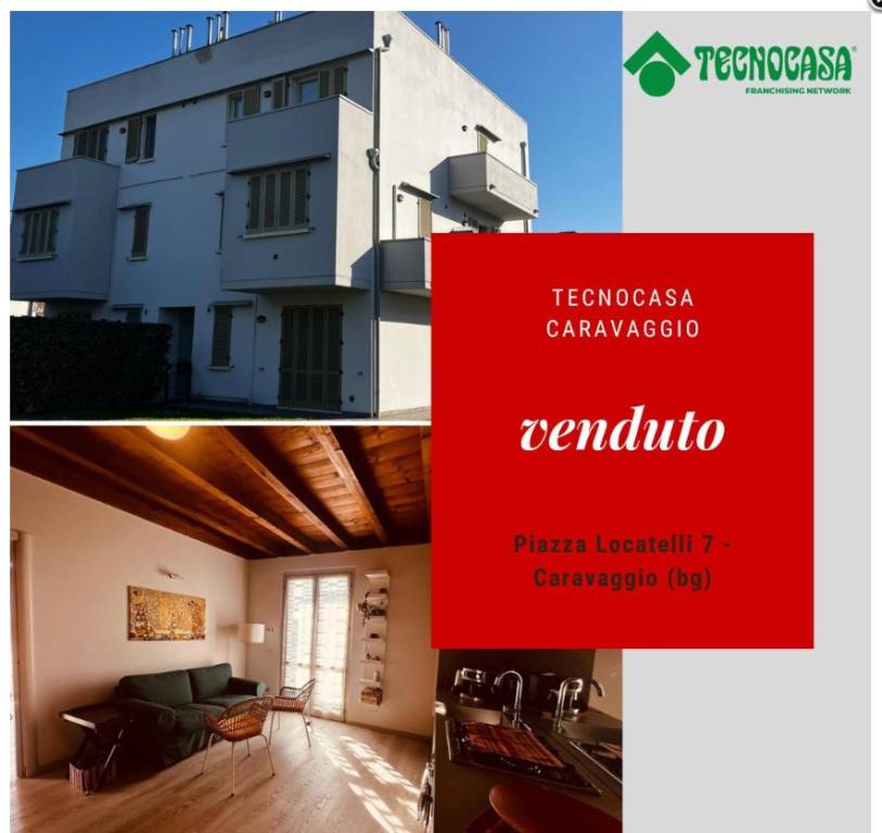 appartamento in vendita a Caravaggio