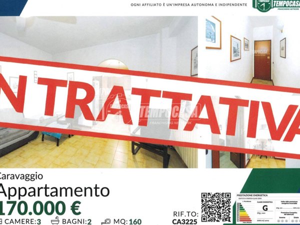 appartamento in vendita a Caravaggio