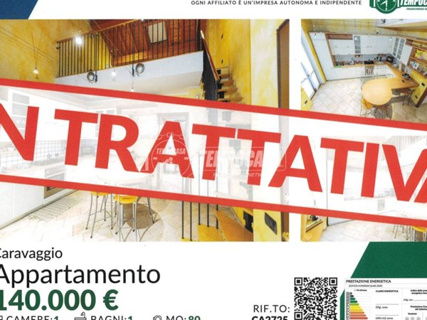 appartamento in vendita a Caravaggio