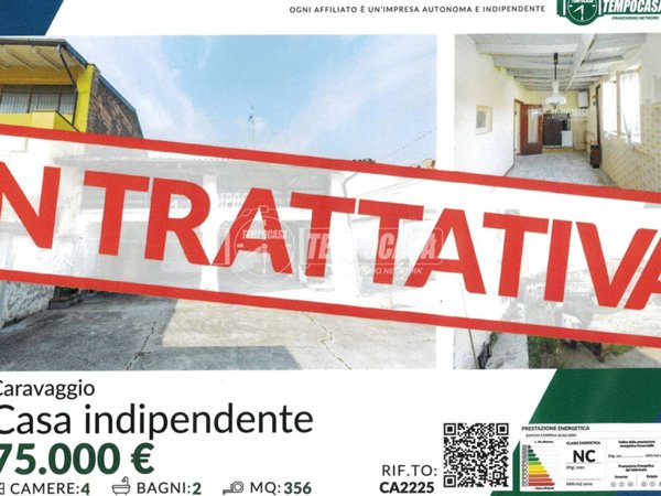 casa indipendente in vendita a Caravaggio